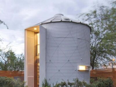 خانه ای لوکس در دل سیلوی غلات ۷۰ ساله