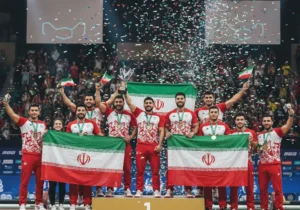 قهرمانی مقتدرانه تیم ملی وزنه‌برداری ایران در نروژ