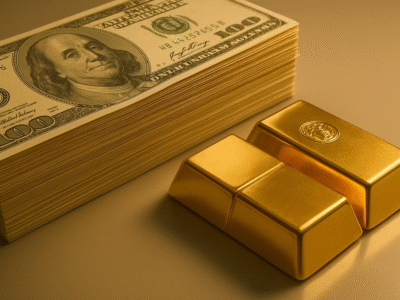 طلای جهانی در آستانه رکورد تازه؛ دلار تهران در گام ایستاده