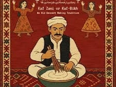 کفزنی؛ بستنی زمستانی قهستان که ثبت ملی شد!