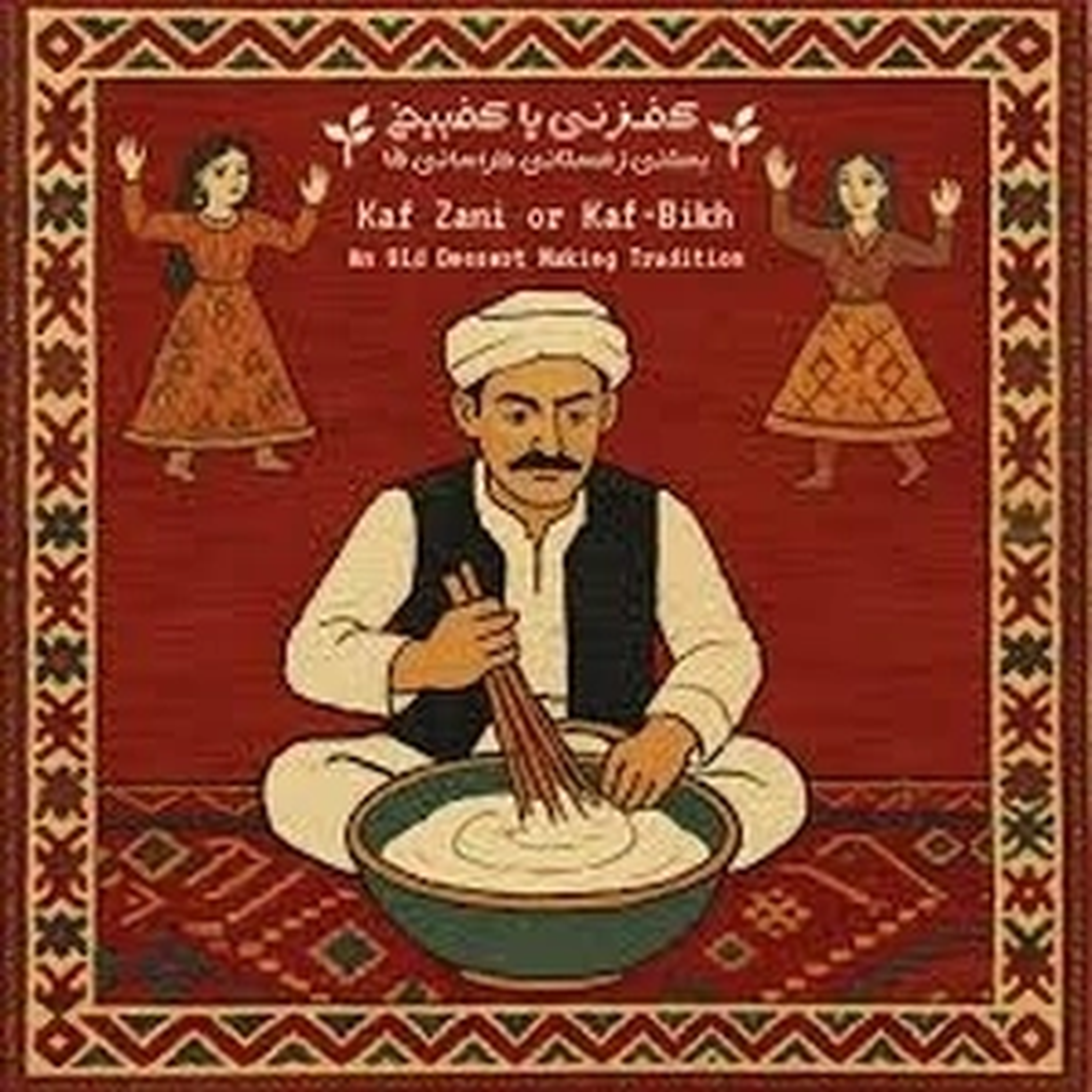 کف‌زنی؛ بستنی زمستانی قهستان که ثبت ملی شد!