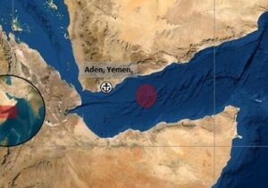 کشتی گازبر فالکون در خلیج عدن شعلهور شد