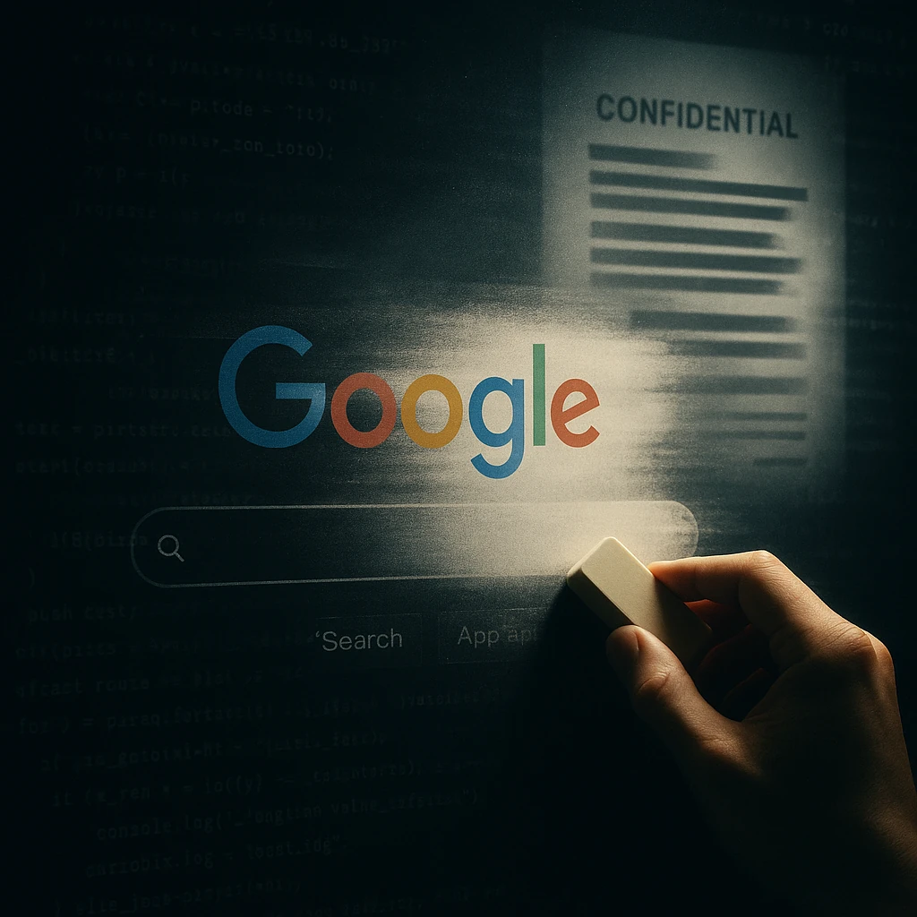 پشت پرده پاک‌کردن جنایت از گوگل