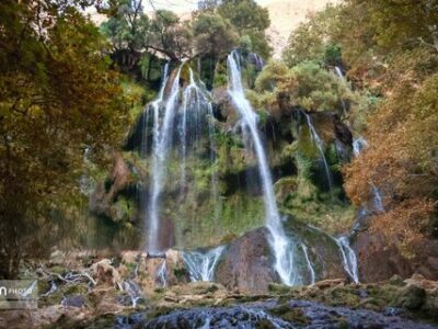 آبشار زردلیمه؛ زیبایی بکر زاگرس که در سکوت پاییز جان می‌گیرد