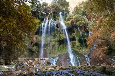 آبشار زردلیمه؛ زیبایی بکر زاگرس که در سکوت پاییز جان می‌گیرد