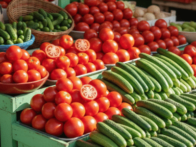 جهش نجومی قیمت گوجهفرنگی و خیار در بازار / نبود دلیل اقلیمی برای گرانی