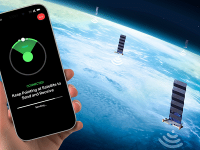 آیفون در آستانه جهش فضایی؛ اپل بهدنبال افزودن عکس، نقشه و شبکه 5G ماهوارهای