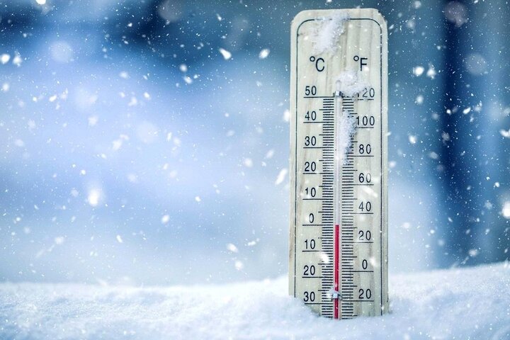 یخ‌بندان در ۲۵ شهر کشور