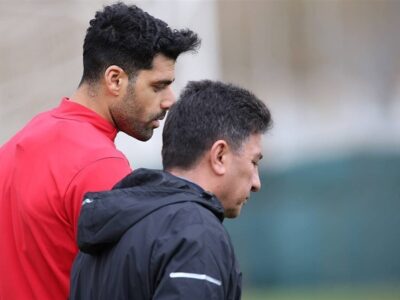 برخورد مستقیم قلعهنویی با مهدی طارمی پس از تغییر پنالتیزن