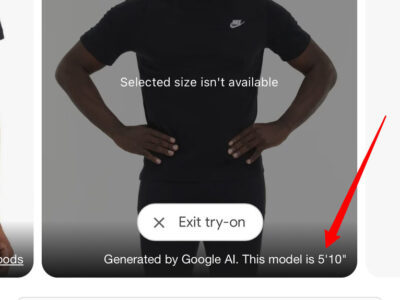 گوگل با پرو لباس آنلاین، خرید لباس را متحول میکند