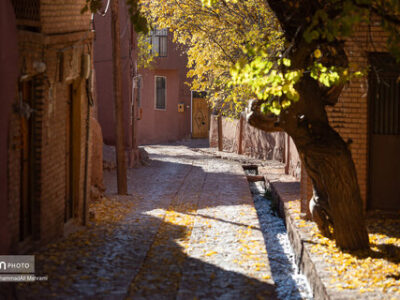 تاریخ و پاییز در دل ابیانه؛ روستایی که قدمت ملی دارد