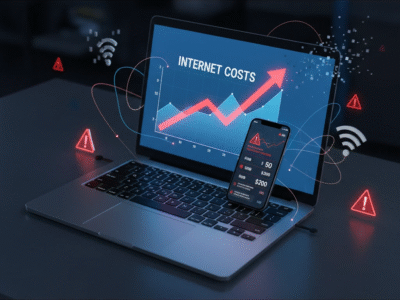 تحلیل کامل افزایش قیمت اینترنت در ایران | فشار بیسابقه بر کاربران و اقتصاد دیجیتال