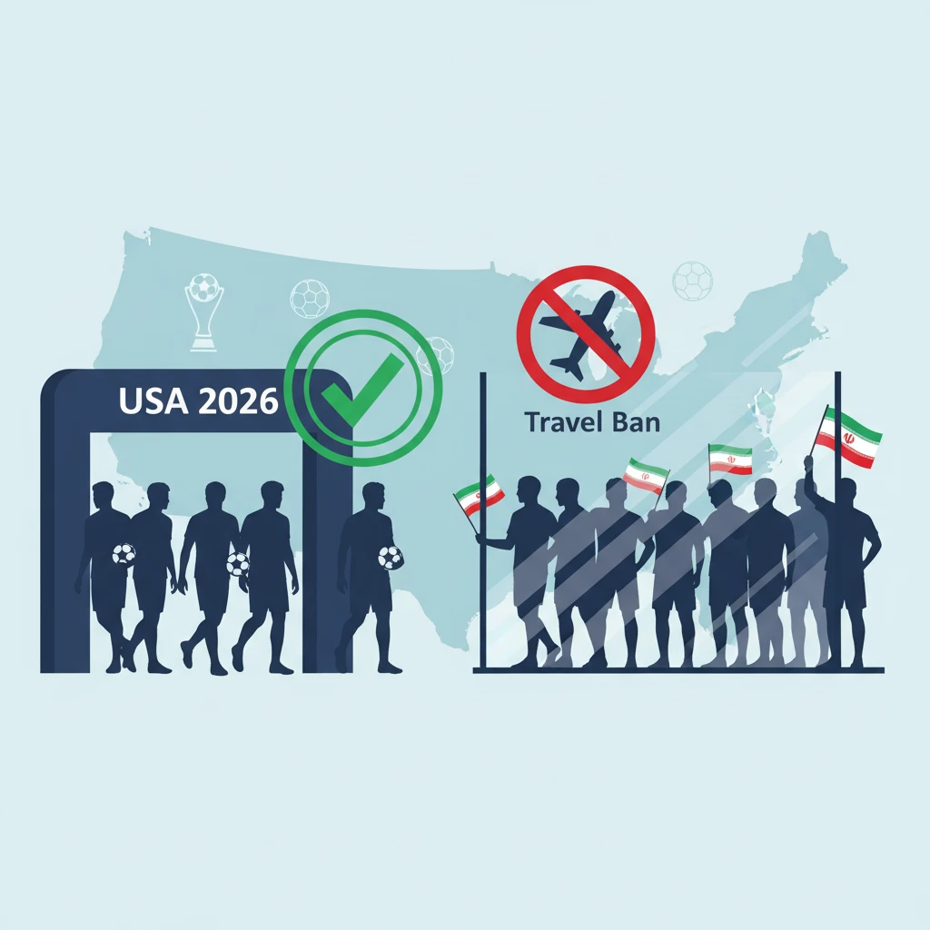 ویزای جام جهانی ۲۰۲۶؛ تیم ملی ایران می‌رود، تماشاگران ایرانی نه!