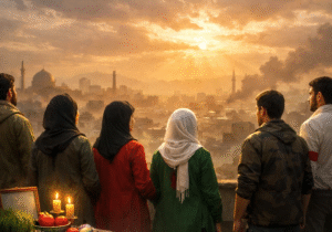 ایران،ایستاده در غبار