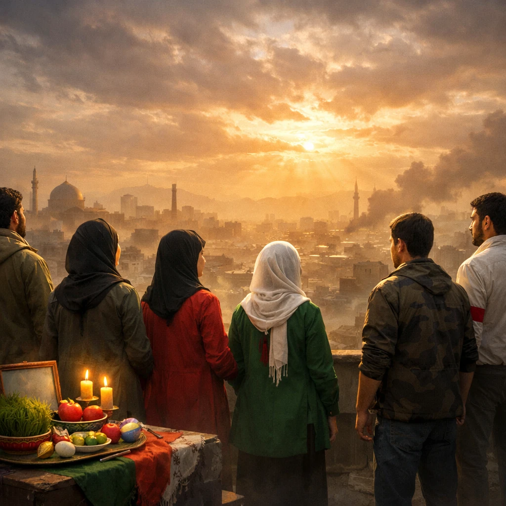 ایران،ایستاده در غبار