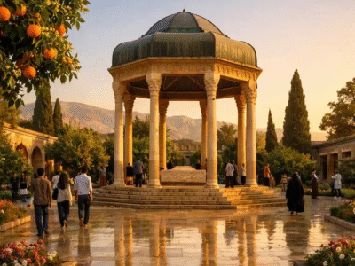 حافظیه صدرنشین مقاصد گردشگری نوروزی فارس